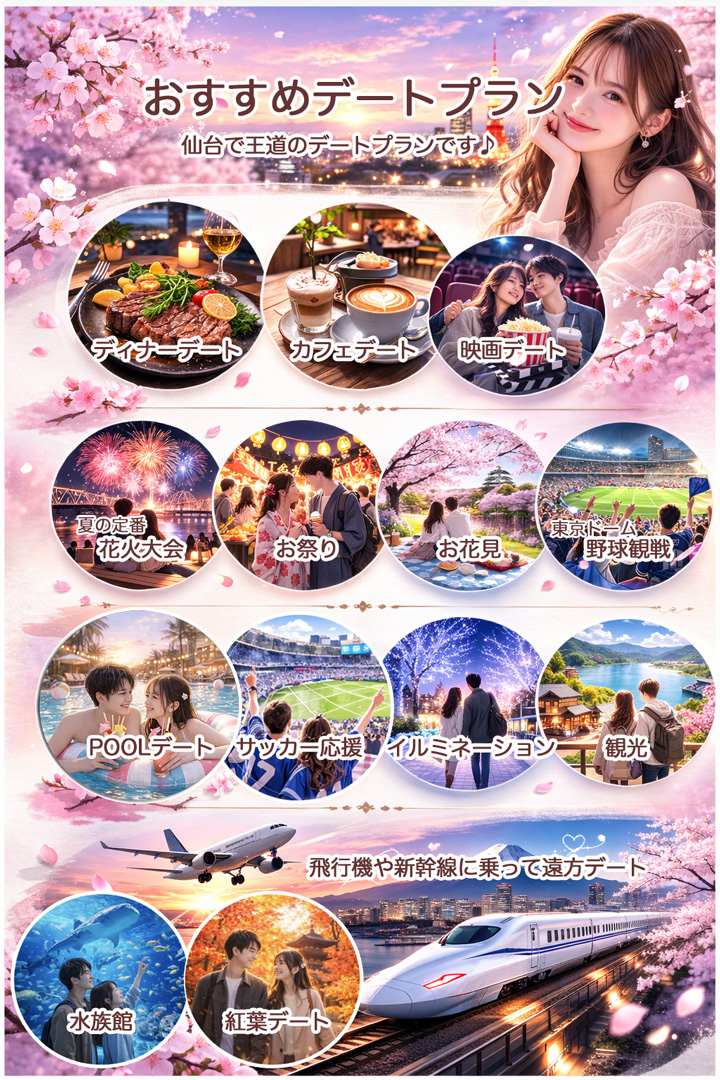 仙台のおすすめデートプラン