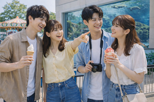 4人でデート